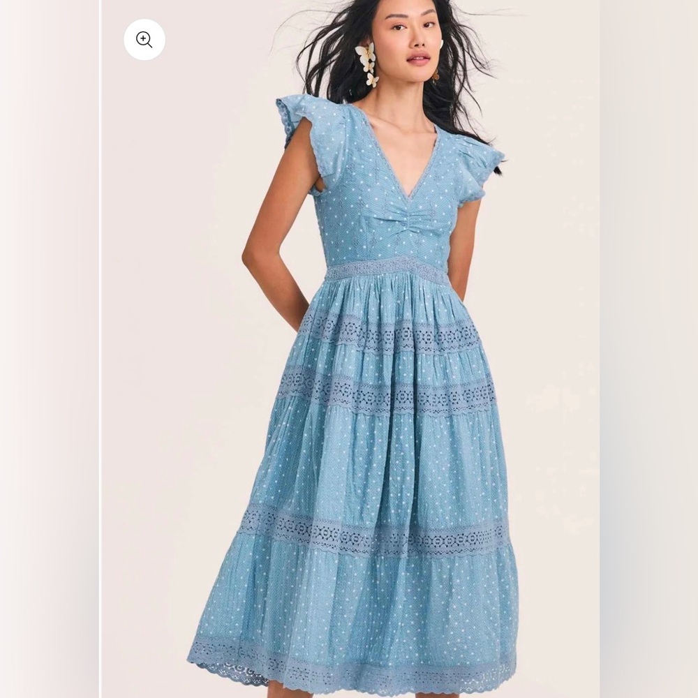 Love Shack Fancy - Abena Midi Dress MWT